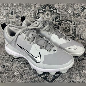 Nike Force Trout 9 Pro MCS Baseball Cleats Wolf Grey FZ0915-002 Men's Size 10.5